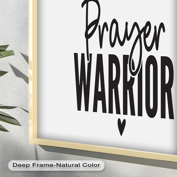 Prayer Warrior – Christian Oil Painting
