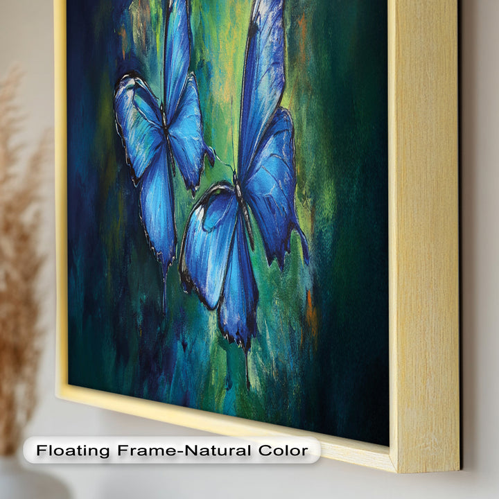 Dance of the Blues – Animal Oil Painting