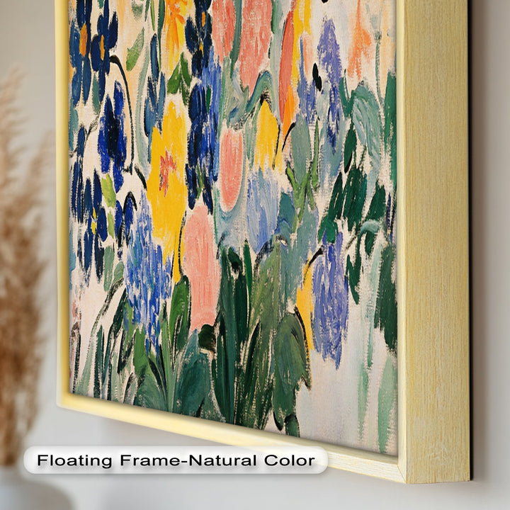 Fauvist Floral Explosion – Colorful Expressionist Oil Painting