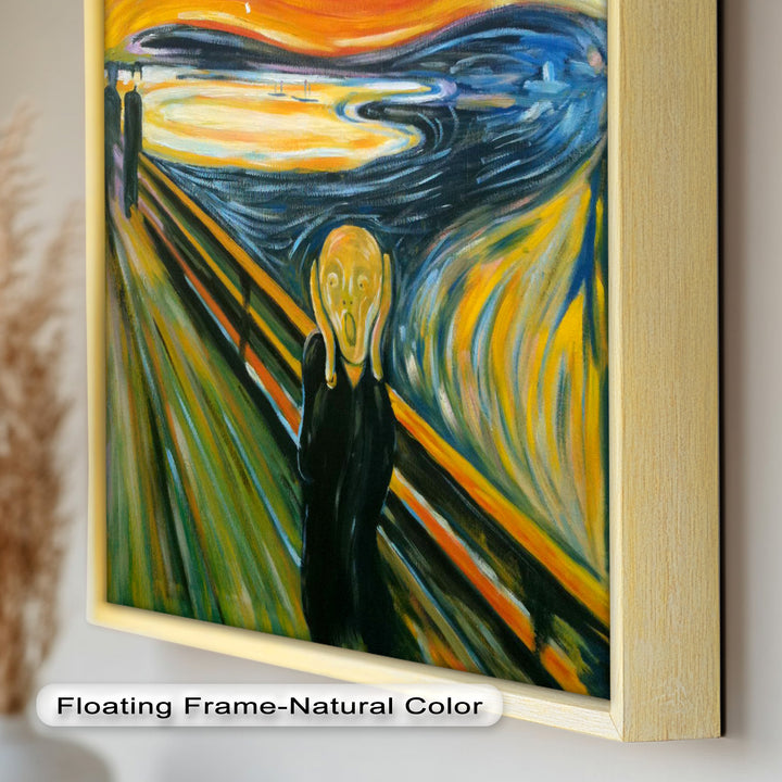The Silent Cry – Expressionist Bridge Scene Picasso Oil Painting