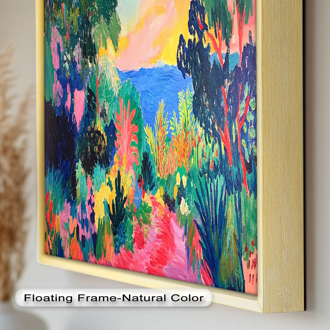 Path to Paradise – Fauvist Landscape Oil Painting