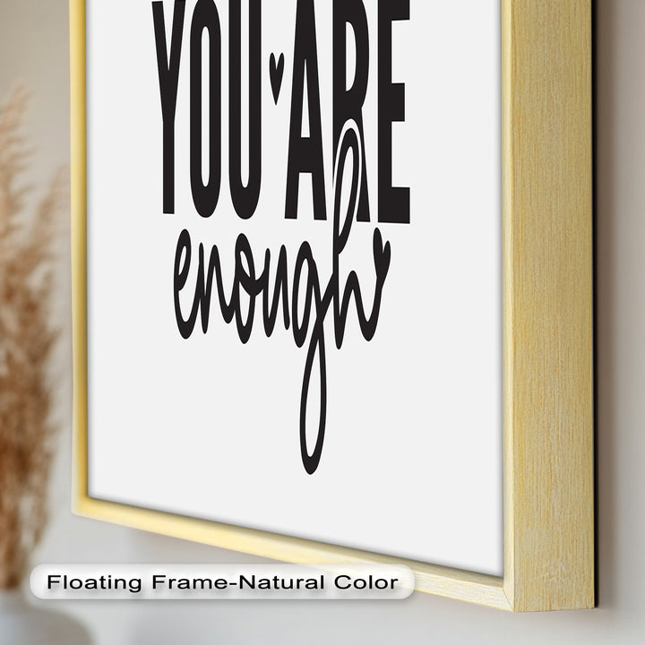 You Are Enough – Modern Oil Painting