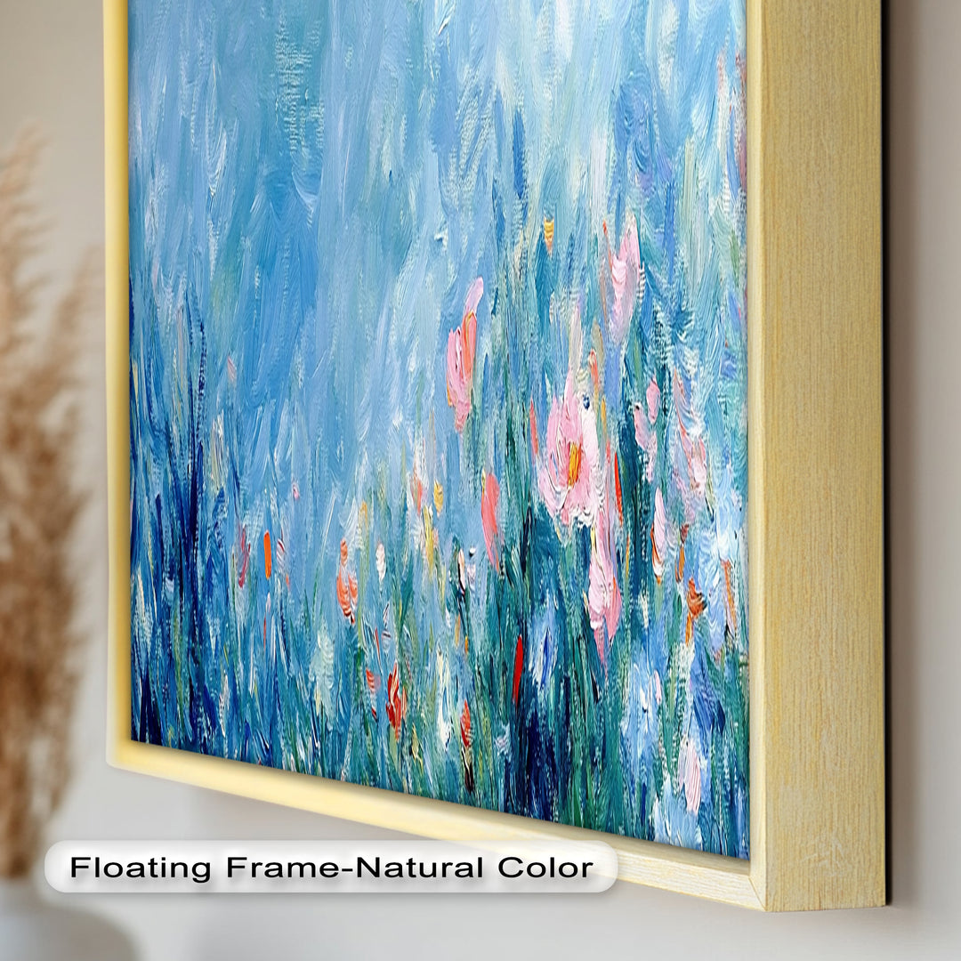 Abstract Floral - Impressionist Oil Painting
