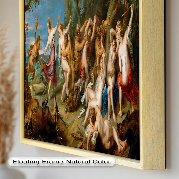The Ravishing of the Maenads – Mythological Oil Painting