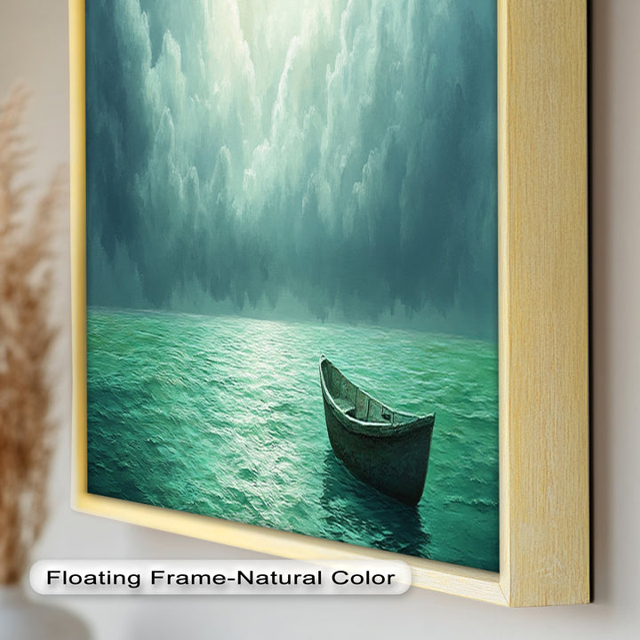 Emerald Sky – Boot-Ölgemälde