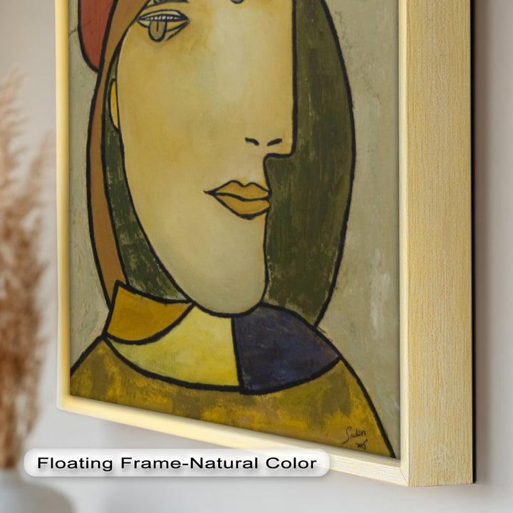 Muted Elegance – Picasso Style Oil Painting