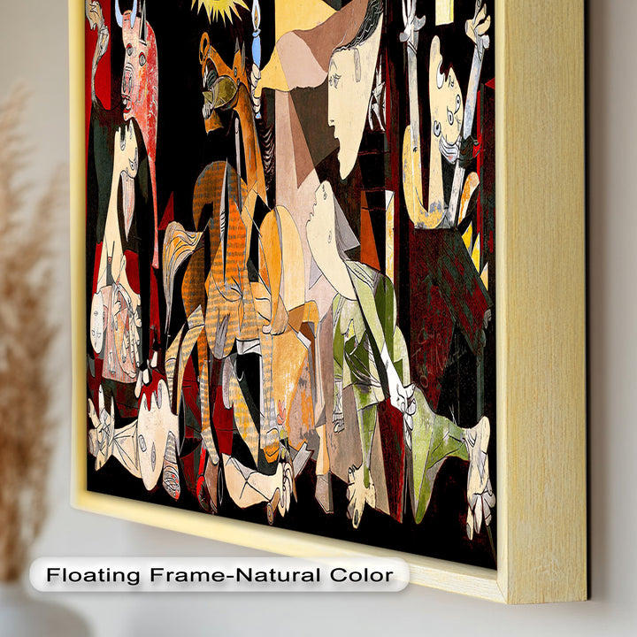 Fragmented Reflection – Abstract Portrait Picasso Oil Painting