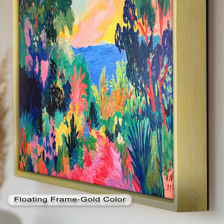 Path to Paradise – Fauvist Landscape Oil Painting