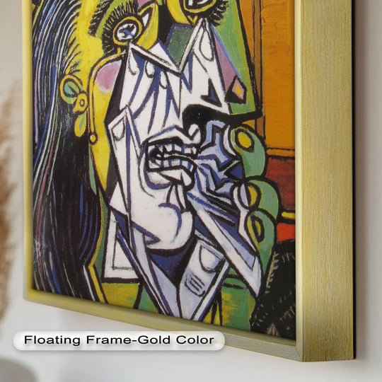 Cries in Color – Emotional Expressionist Cubist Oil Painting - MyPhotoStation