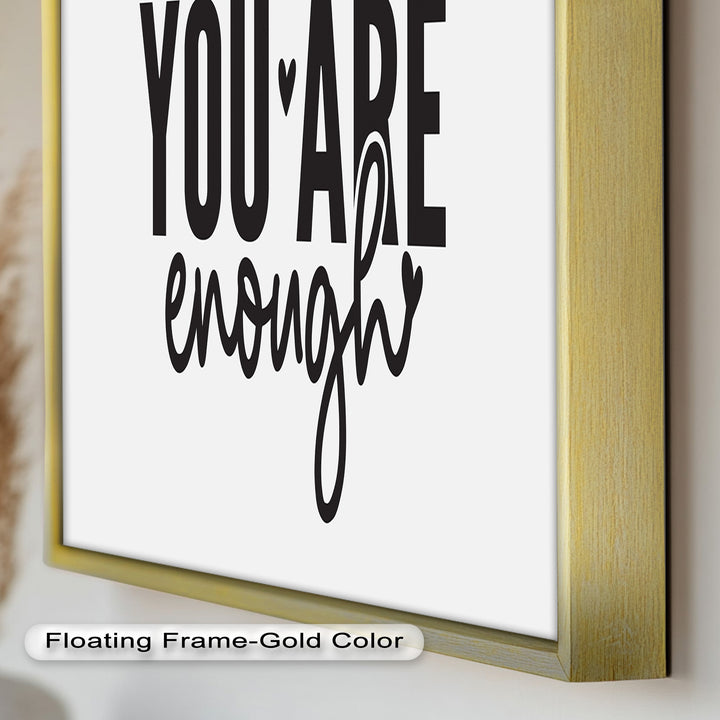 You Are Enough – Modern Oil Painting