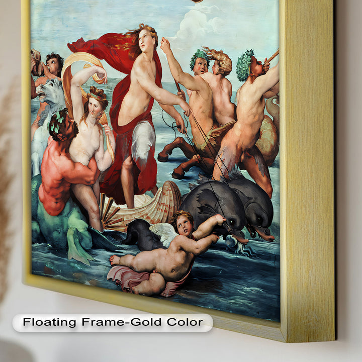 Triumphzug der Venus – Mythologisches Ölgemälde der Renaissance