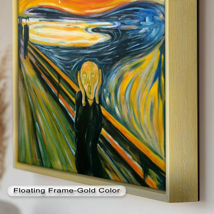 The Silent Cry – Expressionist Bridge Scene Picasso Oil Painting