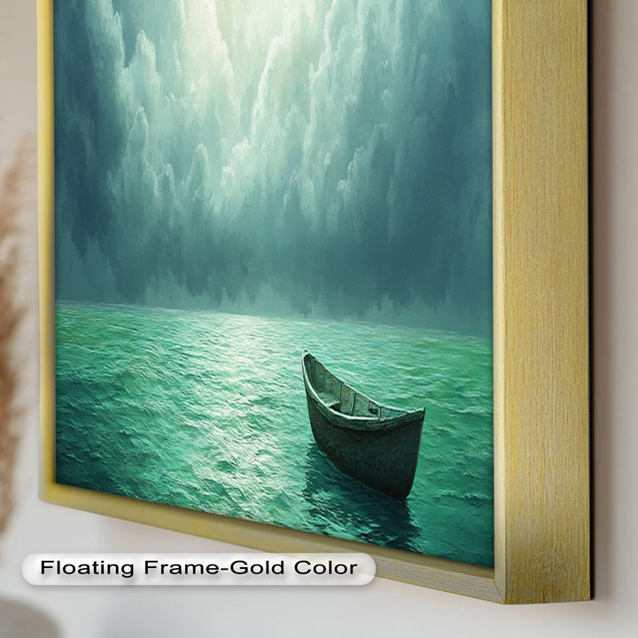 Emerald Sky – Boot-Ölgemälde