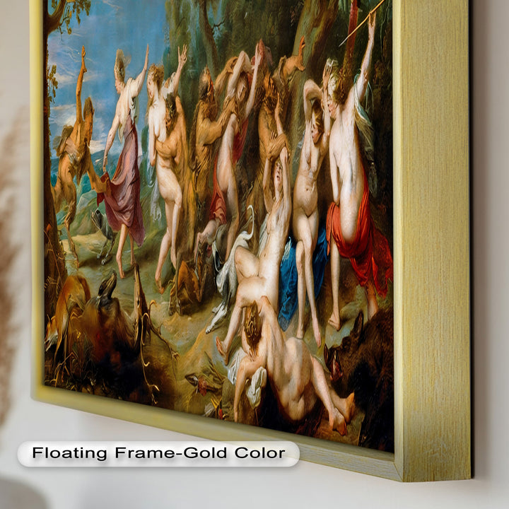 The Ravishing of the Maenads – Mythological Oil Painting