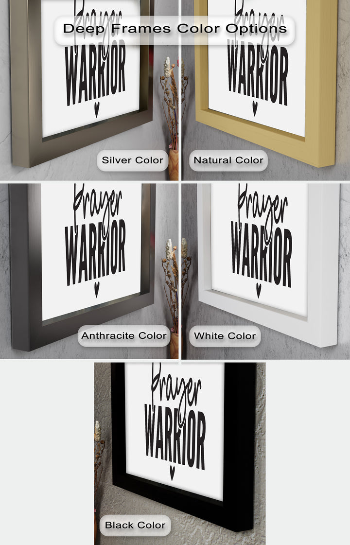 Prayer Warrior – Christian Oil Painting