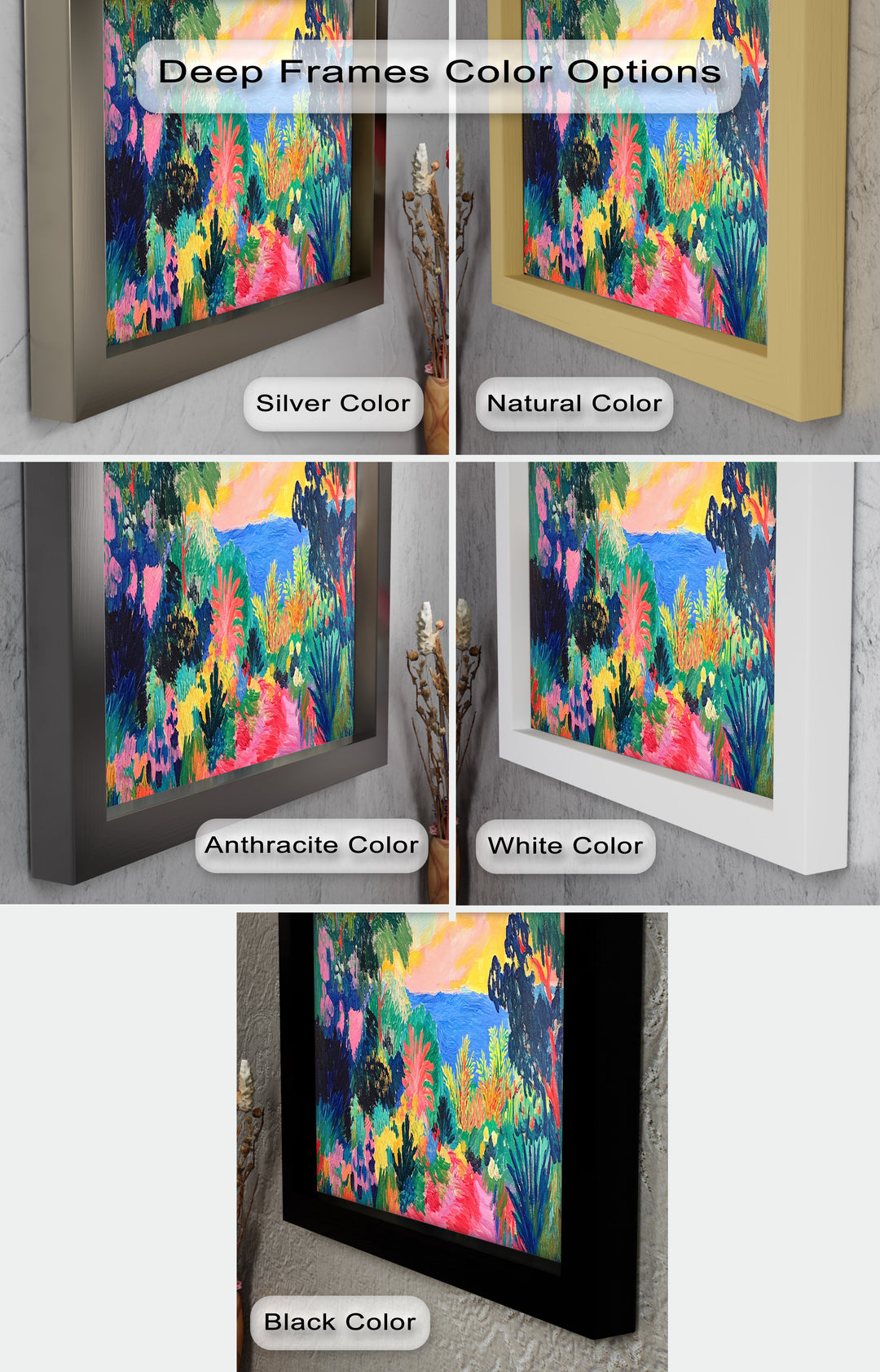 Path to Paradise – Fauvist Landscape Oil Painting