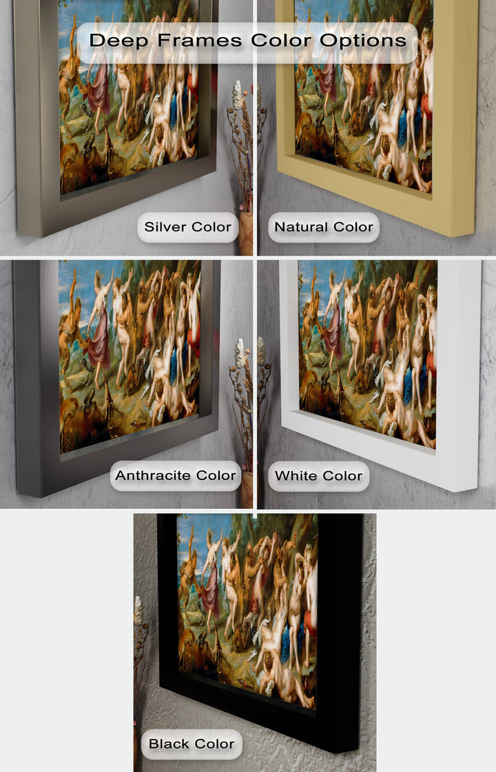 The Ravishing of the Maenads – Mythological Oil Painting