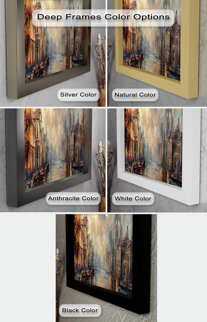 Goldener Kanalblick – Barockes Ölgemälde
