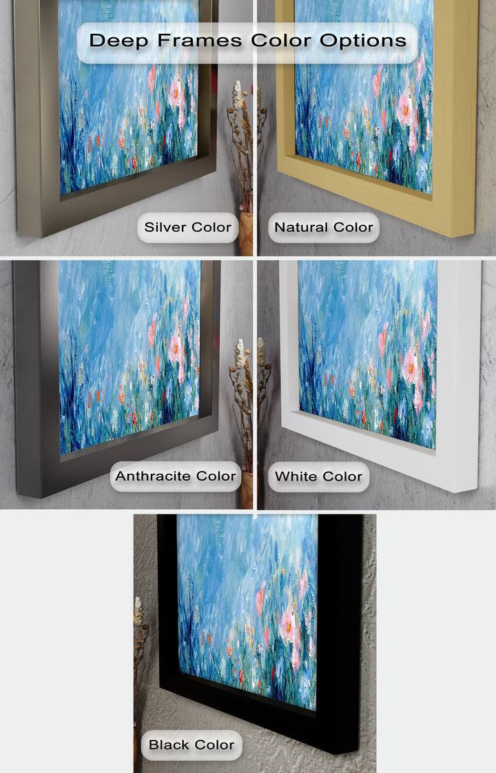 Abstract Floral - Impressionist Oil Painting