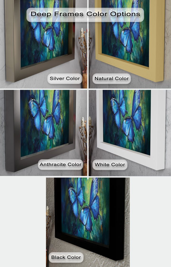 Dance of the Blues – Animal Oil Painting
