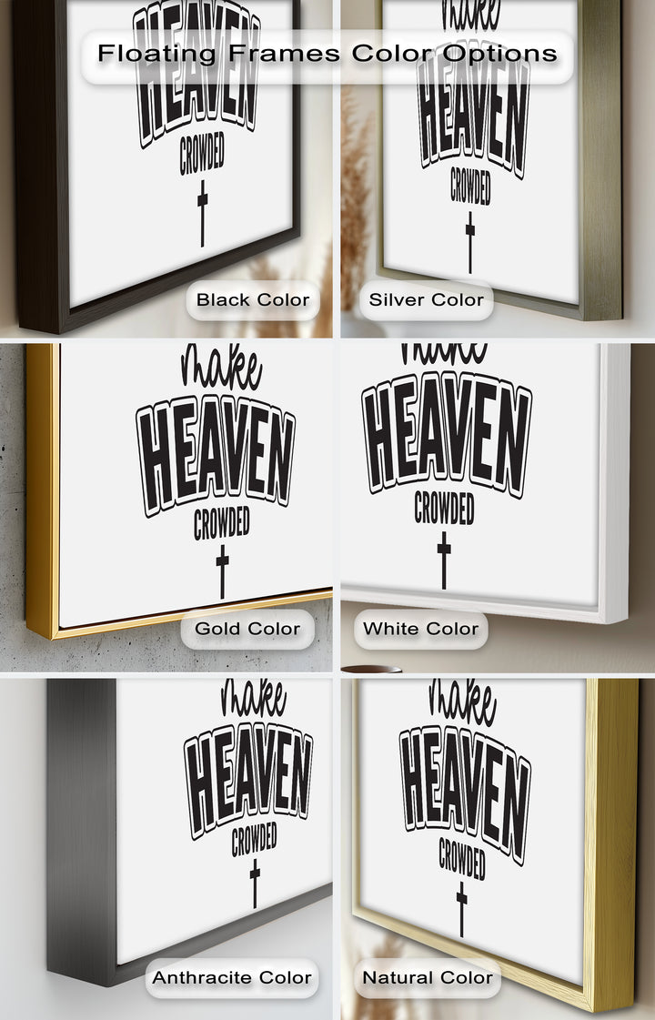 Make Heaven Crowded – Christliches Ölgemälde