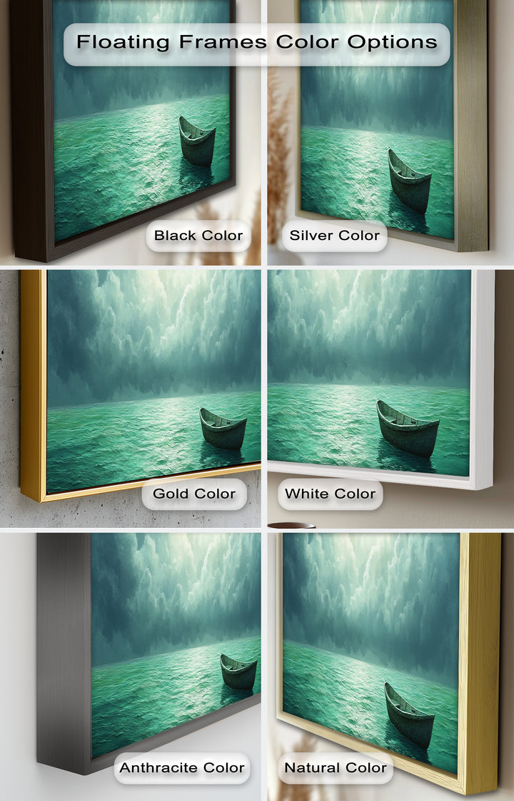 Emerald Sky – Boot-Ölgemälde