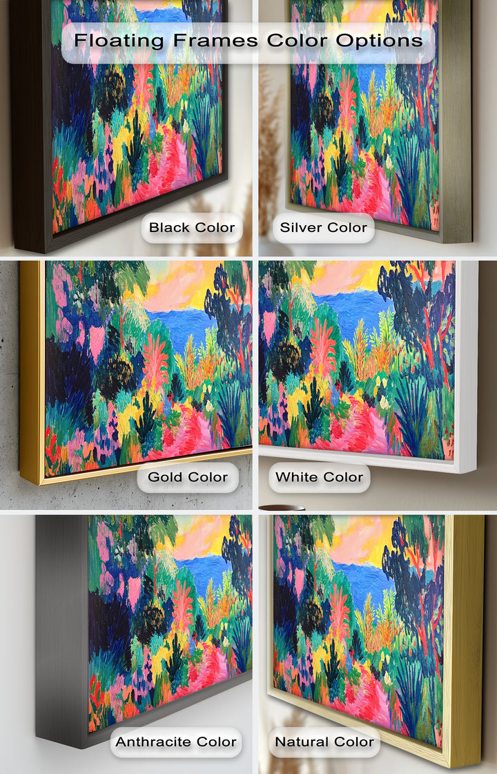 Path to Paradise – Fauvist Landscape Oil Painting