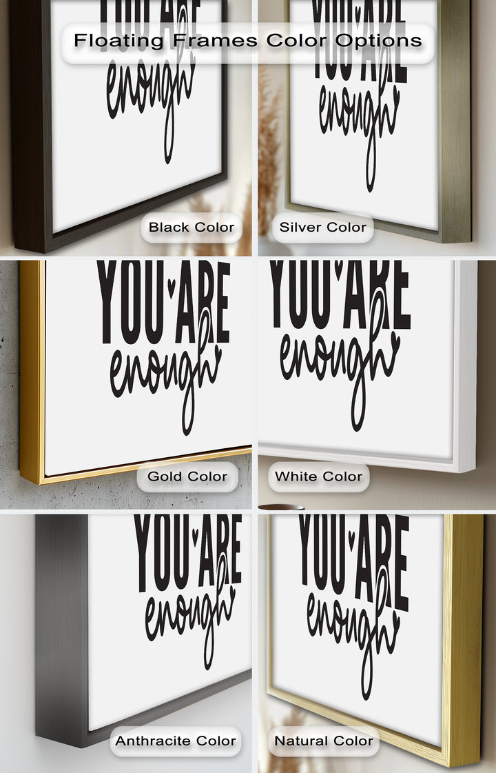 You Are Enough – Modern Oil Painting