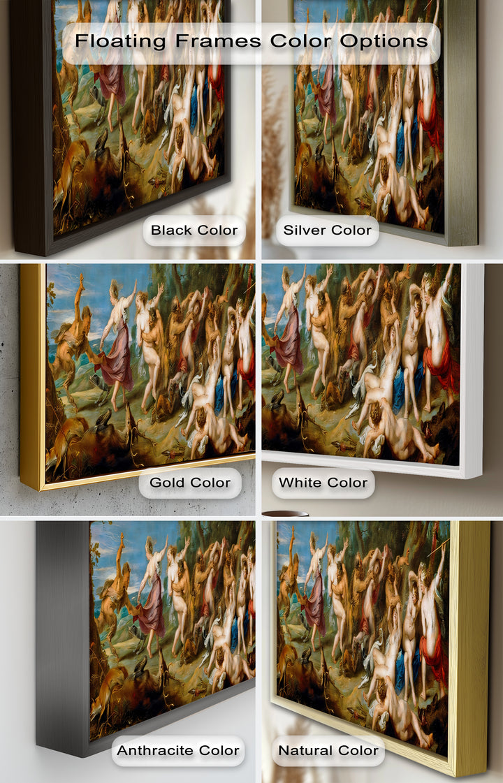 The Ravishing of the Maenads – Mythological Oil Painting
