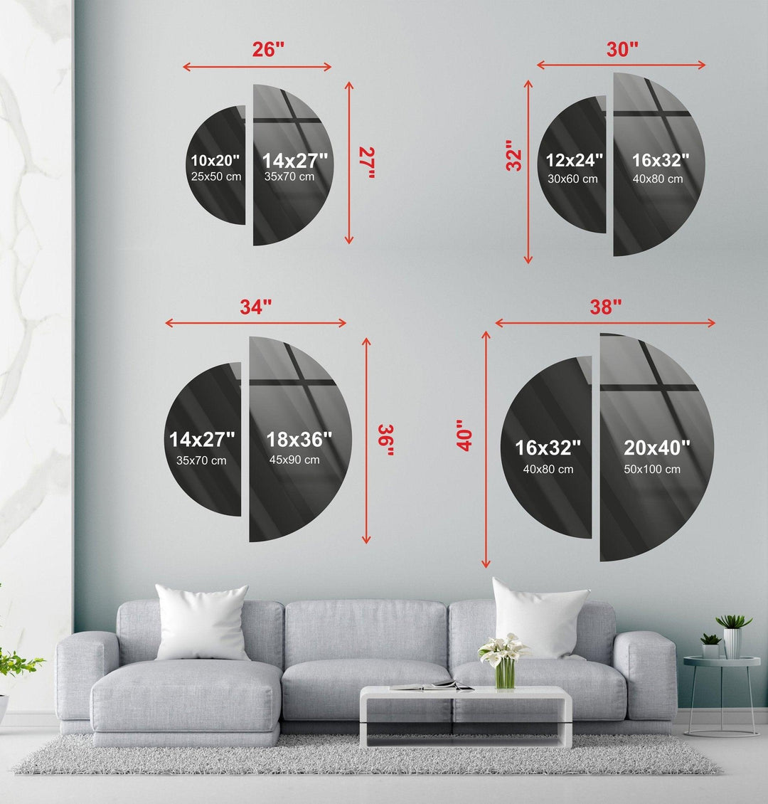 2-teiliges abstraktes Wandbild aus Glas in Weiß und Blau
