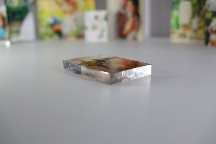 Benutzerdefinierter Acrylglas-Fotoblock
