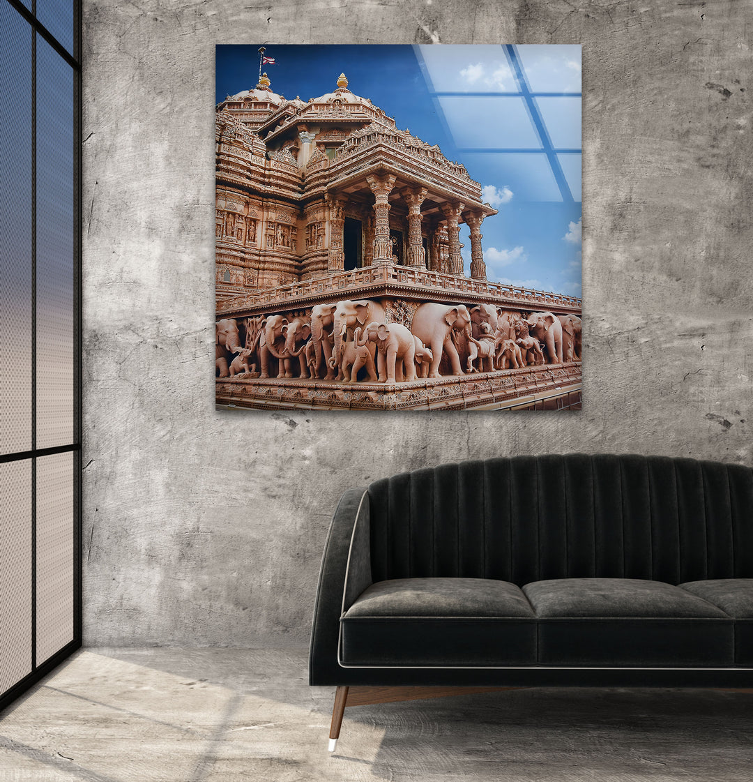 Komplexe Jain-Tempelarchitektur – zeitlose spirituelle Schönheit