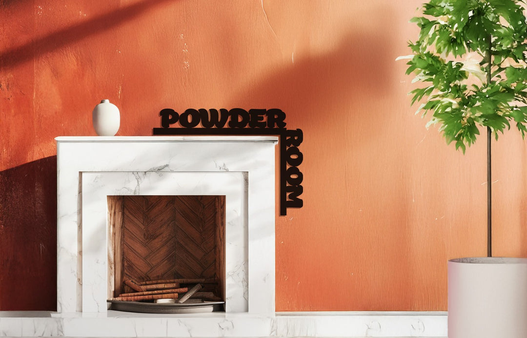 ديكور باب معدني عصري لغرفة المكياج