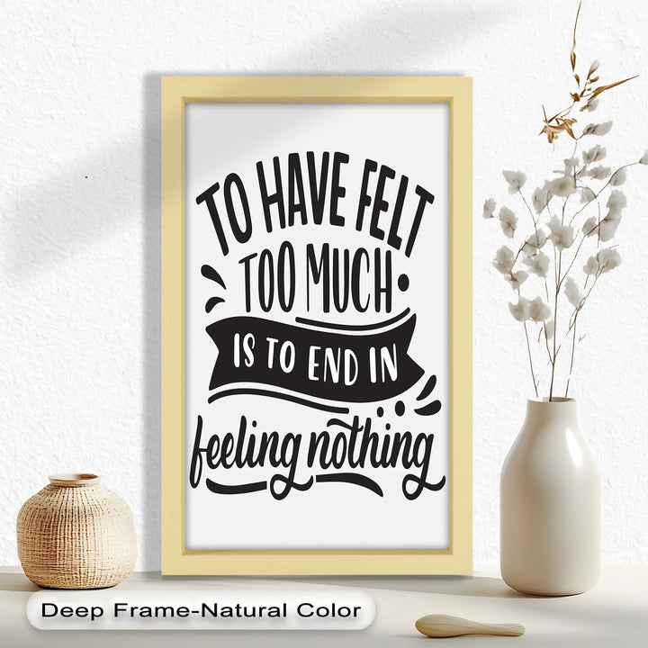 To Have Felt Too Much – Emotional Oil Painting - MyPhotoStation