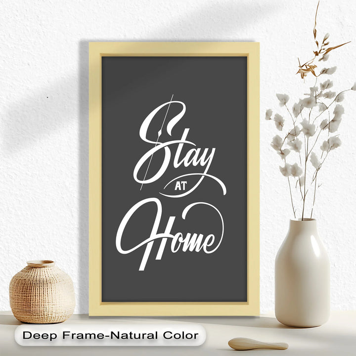 Stay at Home – Modern Oil Painting - MyPhotoStation