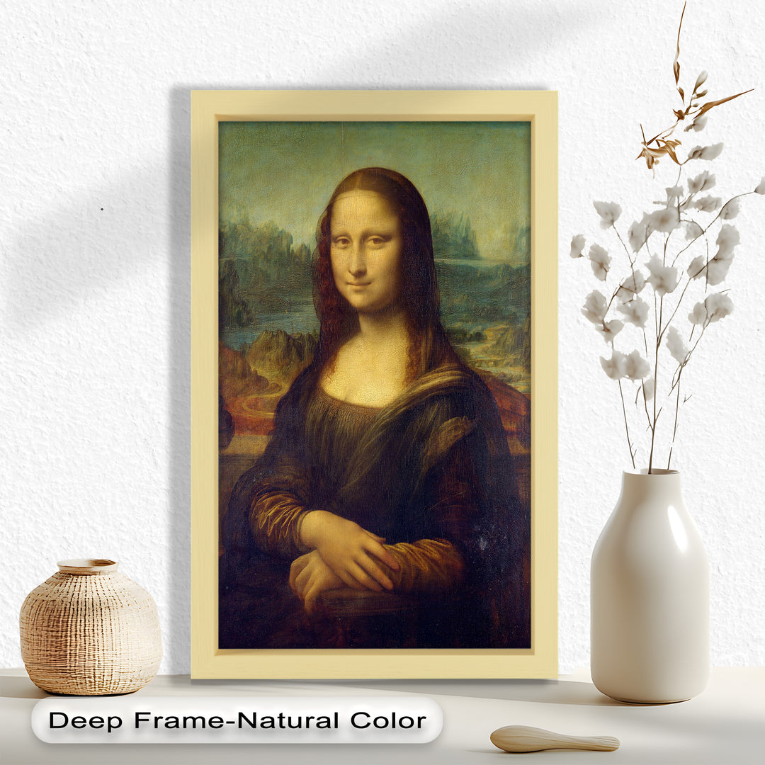 Mona Lisa – Zeitlose Renaissance-Ikone Historisches Ölgemälde