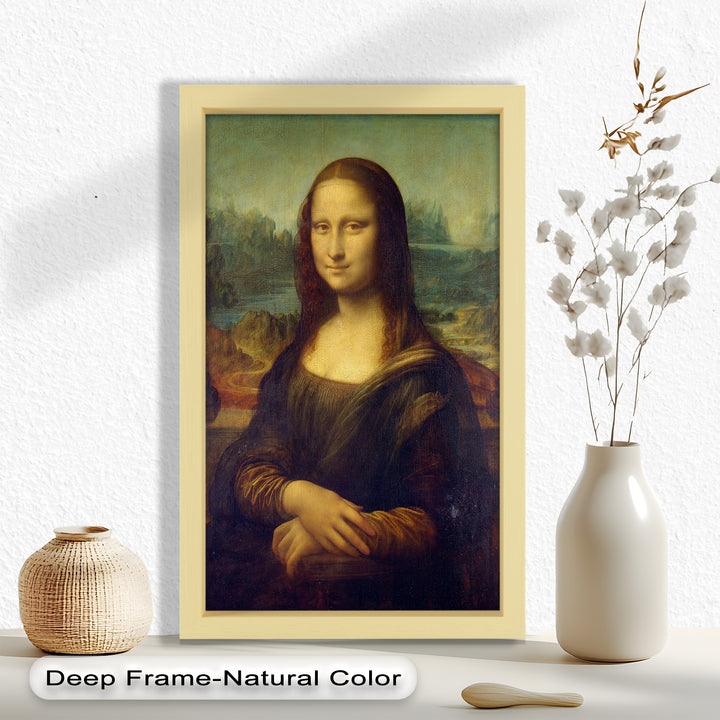 Mona Lisa – Zeitlose Renaissance-Ikone Historisches Ölgemälde
