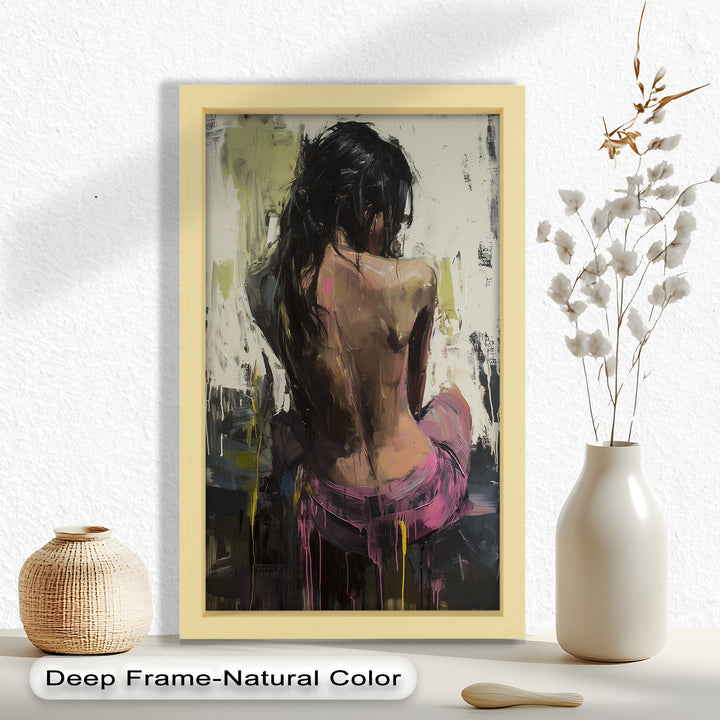 Whispers of Silence – Contemporary Figurative Nude Oil Painting