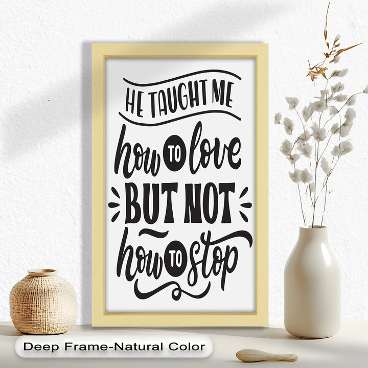 How to Love – Framed Oil Painting - MyPhotoStation