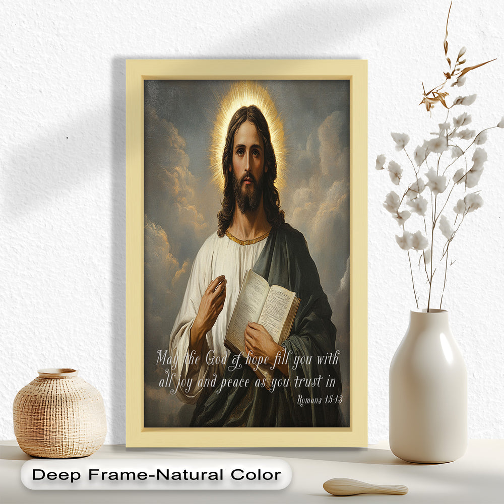 Sacred Blessing – Inspirational Christian Art with Biblical Verse
