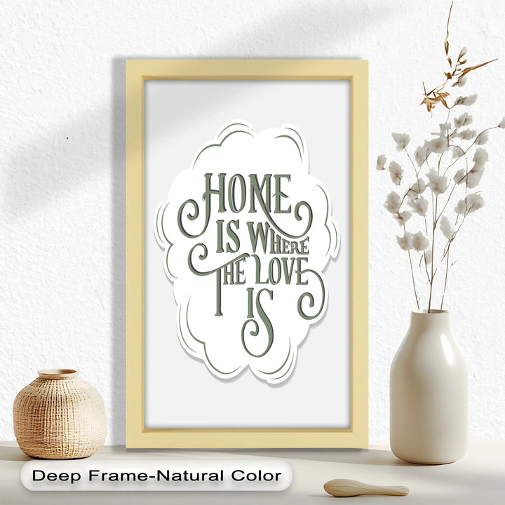 Home Is Where the Love Is – Oil Painting - MyPhotoStation