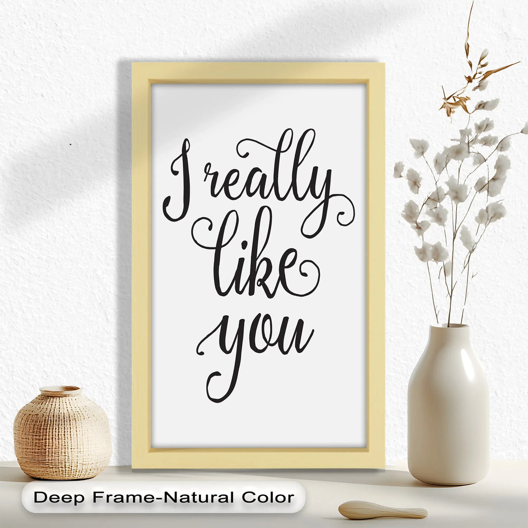 I Really Like You – Oil Painting - MyPhotoStation
