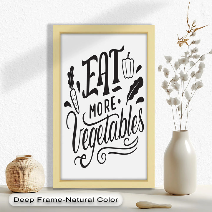 Eat More Vegetables – Modern Oil Painting - MyPhotoStation