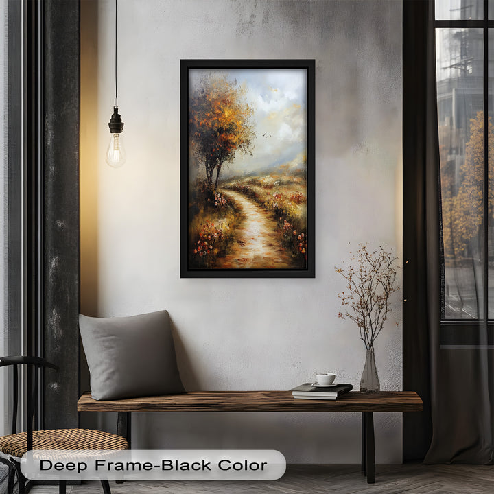 Winding Path Landscape - Impressionism Oil Painting