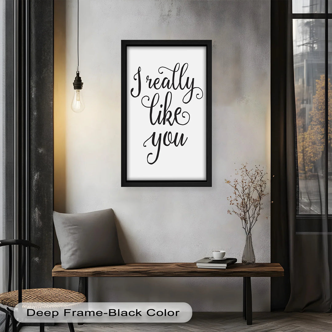 I Really Like You – Oil Painting - MyPhotoStation