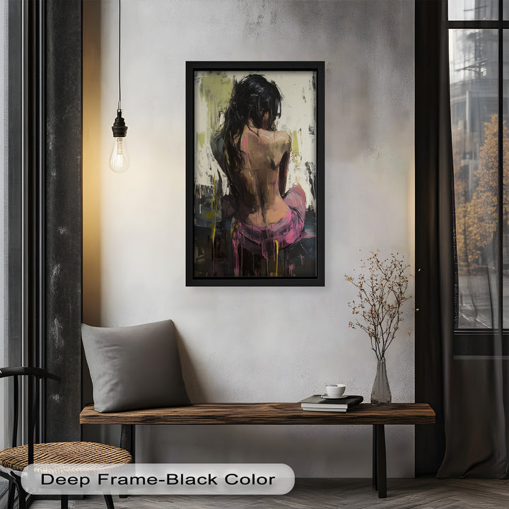 Whispers of Silence – Contemporary Figurative Nude Oil Painting
