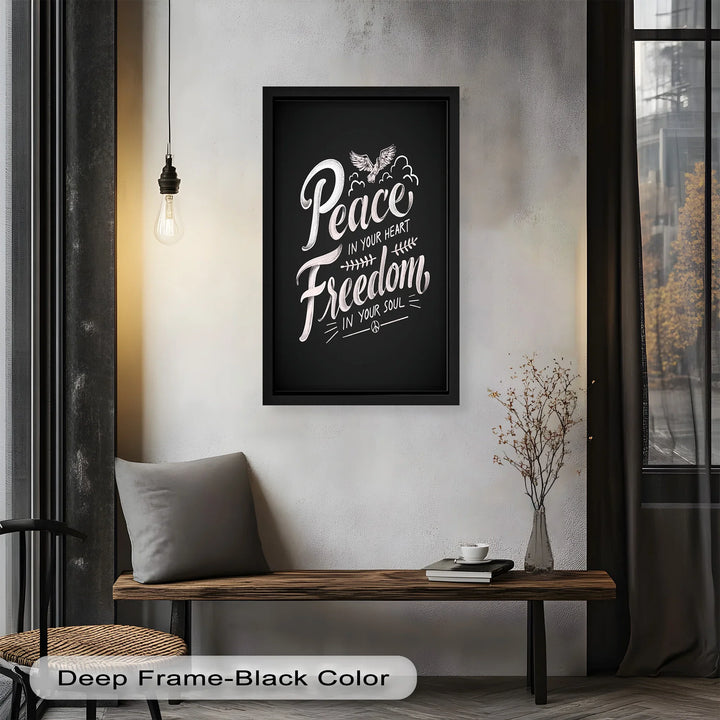 Peace and Freedom Wall Art – Oil Painting - MyPhotoStation
