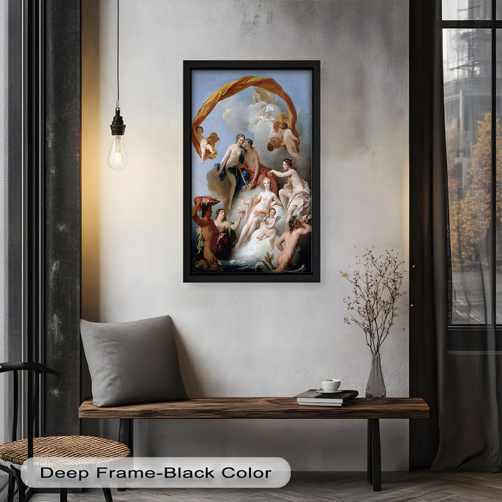 Triumph of Venus – Mythological Renaissance Nude Oil Painting