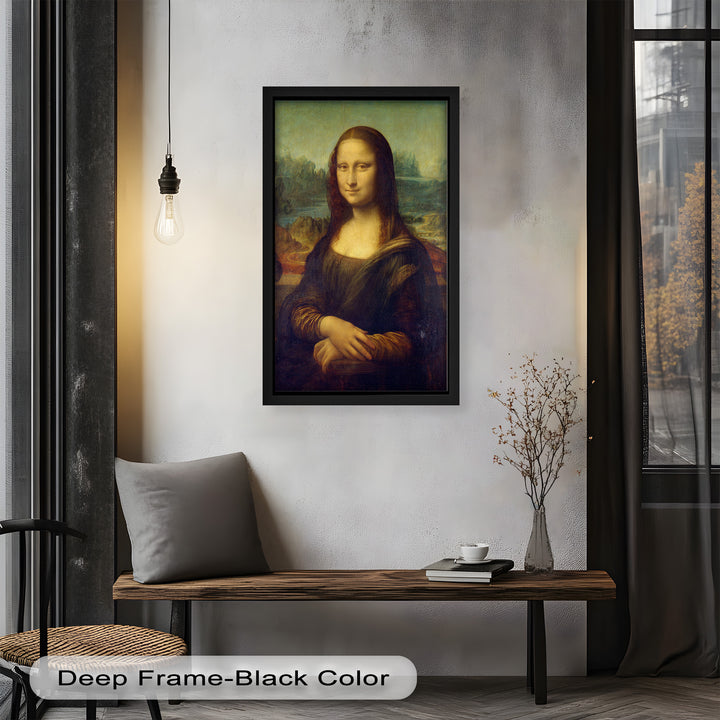Mona Lisa – Zeitlose Renaissance-Ikone Historisches Ölgemälde