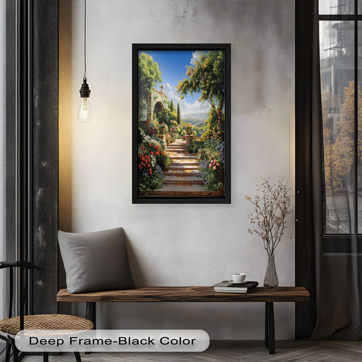 Garden of Eternal Bloom – Renaissance Oil Painting